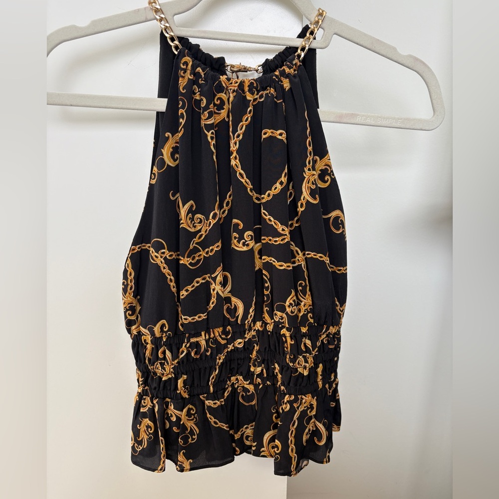 Gilner Farrar Halter Tank Top